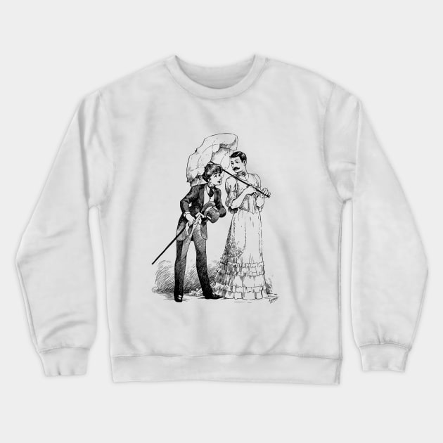 Gentlelady Crewneck Sweatshirt by H0lyhandgrenade